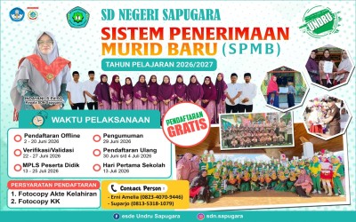 SELAMAT DATANG PESERTA DIDIK BARU DI SEKOLAH 
